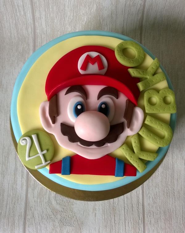 Super Mario, torta, Rozprávkové torty Super Mario, torta, Rozprávkové torty, novanka, 1