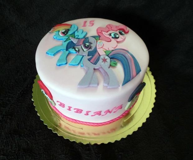 poníky, torta, Torty pre dievčatá, Mirka02, 1