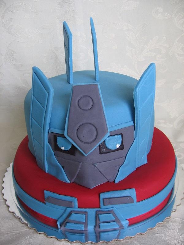 Transformers, torta, Rozprávkové torty, lienkaS, 1
