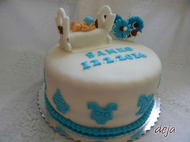 Pre Samka, torta, Torty na krstiny Pre Samka, torta, Torty na krstiny, deja, 1