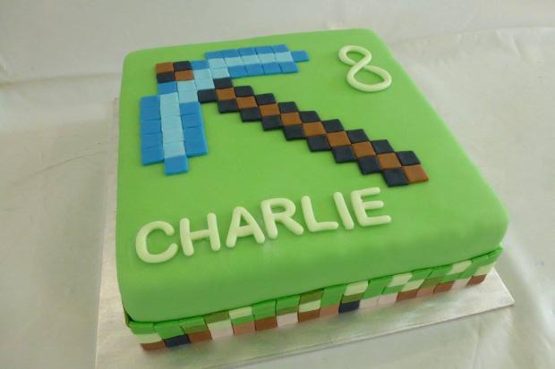 minecraft, torta, Ostané torty pre deti, zuzu80, 1
