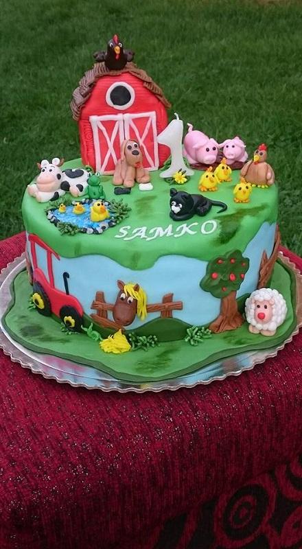 Narodeninová , torta, Torty so zvieratkami, zuzanaX, 1
