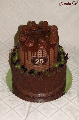 Čokoládová, torta, Narodeninové torty, ZuzkaV, 1