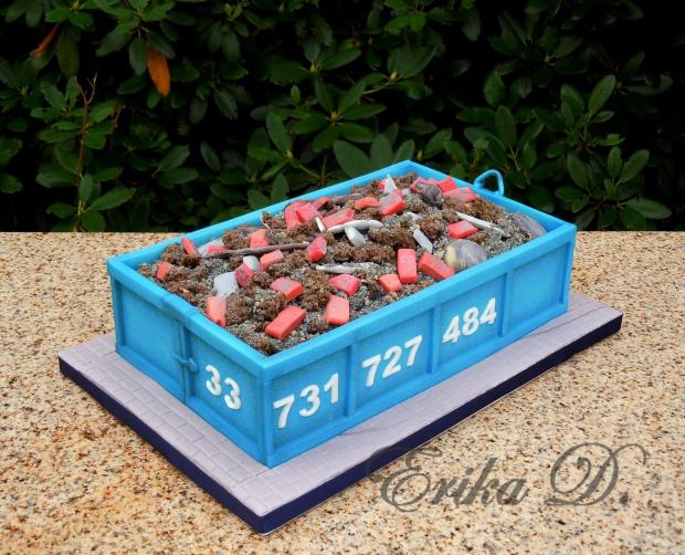 Kontejner, torta, Narodeninové torty Kontejner, torta, Narodeninové torty, Erika D., 1