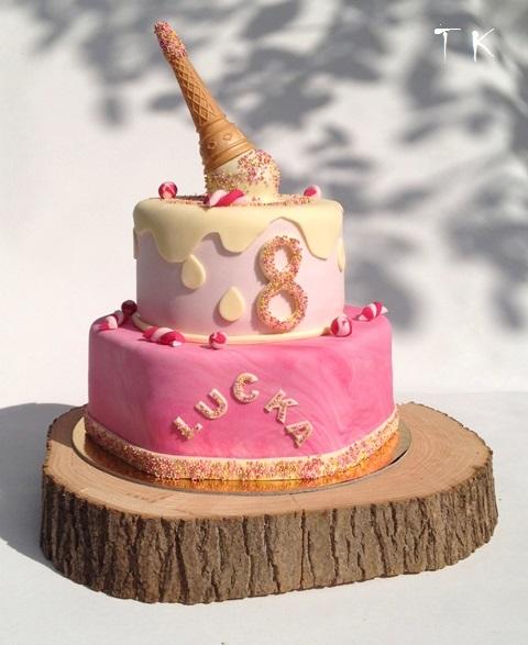 so zmrzlinou, torta, Narodeninové torty, TORTY Klaudia, 1