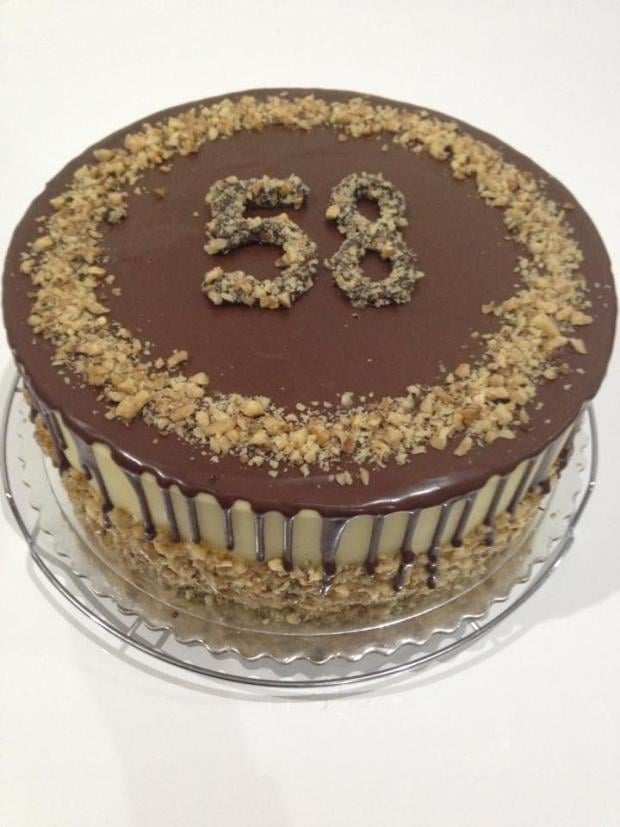 Orechová ..., torta, Narodeninové torty, BetkaV, 2