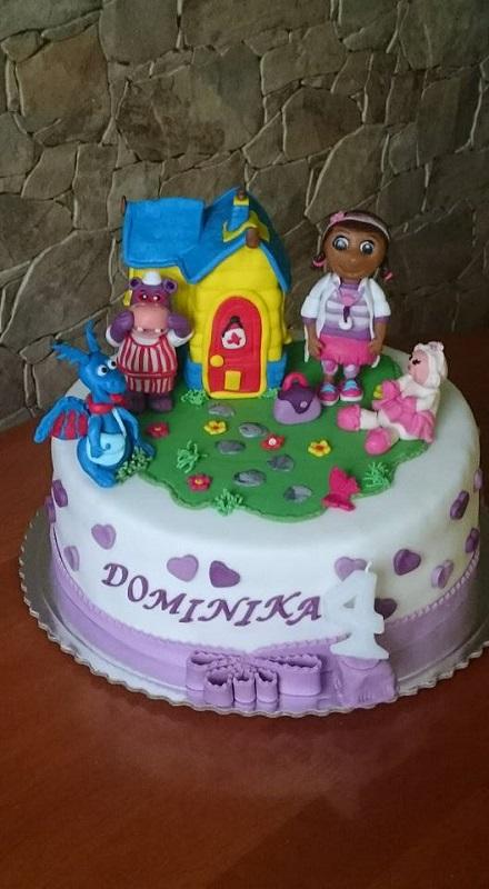 Doktorka plyšáková :), torta, Rozprávkové torty, zuzanaX, 1