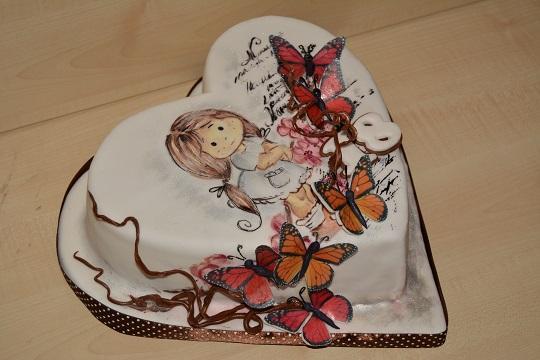 Srdiečko , torta, Narodeninové torty Srdiečko , torta, Narodeninové torty, lubigo, 2