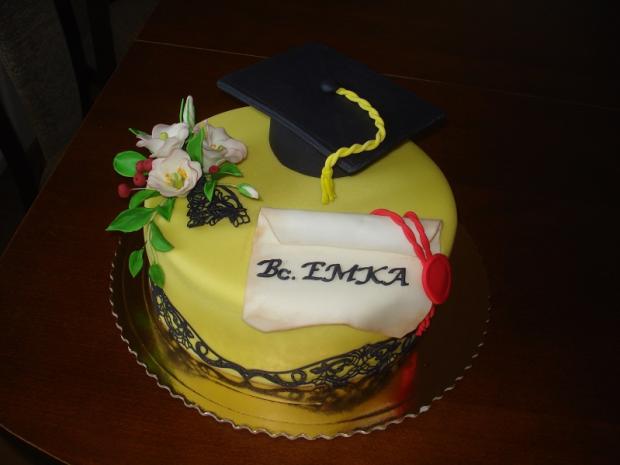 k promóciam 3, torta, Torty - škola, stužková k promóciam 3, torta, Torty - škola, stužková, hana248, 1