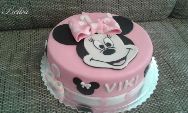 Minnie, torta, Torty pre dievčatá, belka, 1