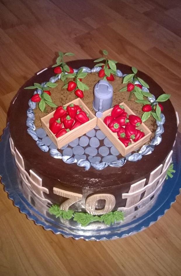 Pre pestovateľa červenej papriky, torta, Narodeninové torty, dasakrup, 1