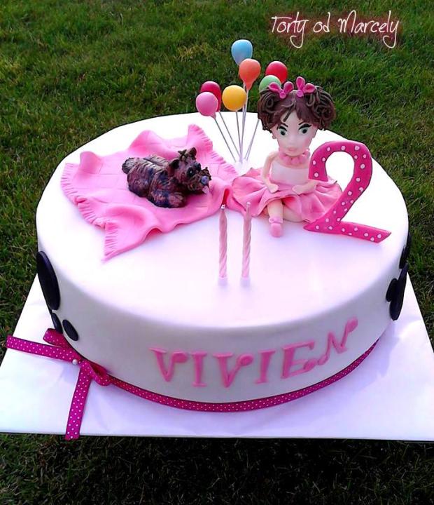 pre Vivien, torta, Torty pre dievčatá, marcela1976, 1