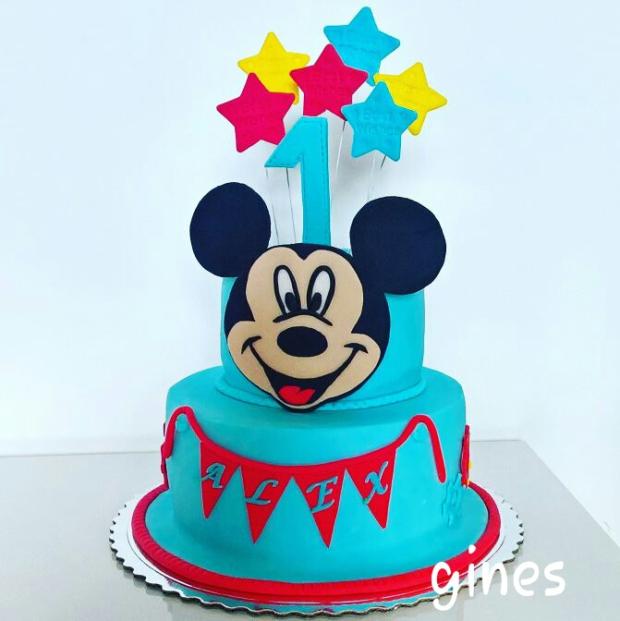 Mickey mouse, torta, Rozprávkové torty, Gines, 1