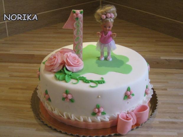 Na 1.ročik, torta, Torty pre dievčatá, norika, 1
