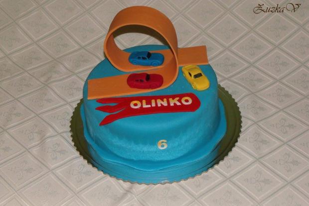 Autíčka, torta, Torty autíčka, vláčiky, ZuzkaV, 1
