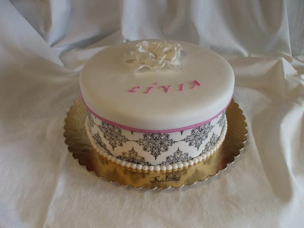 Dezert vo viacerých variaciach kvetov, torta, Narodeninové torty, Kadanka, 2