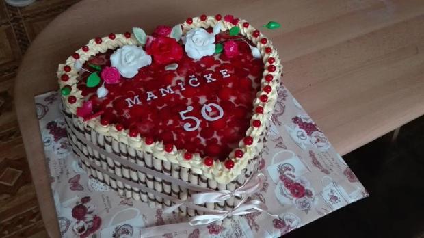 srdiečko k narodeninám, torta, Narodeninové torty, Helena Eglyova, 1