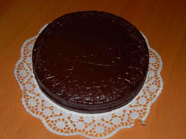 Sacherova torta, torta, Čokoládové torty, Lubka212, 1