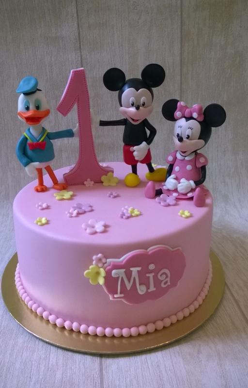 Mickey, Minnie a Donald, torta, Rozprávkové torty Mickey, Minnie a Donald, torta, Rozprávkové torty, novanka, 1