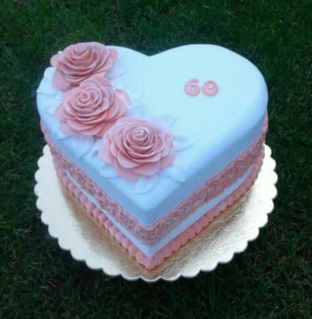 Tortička srdce, torta, Narodeninové torty, andy611, 1