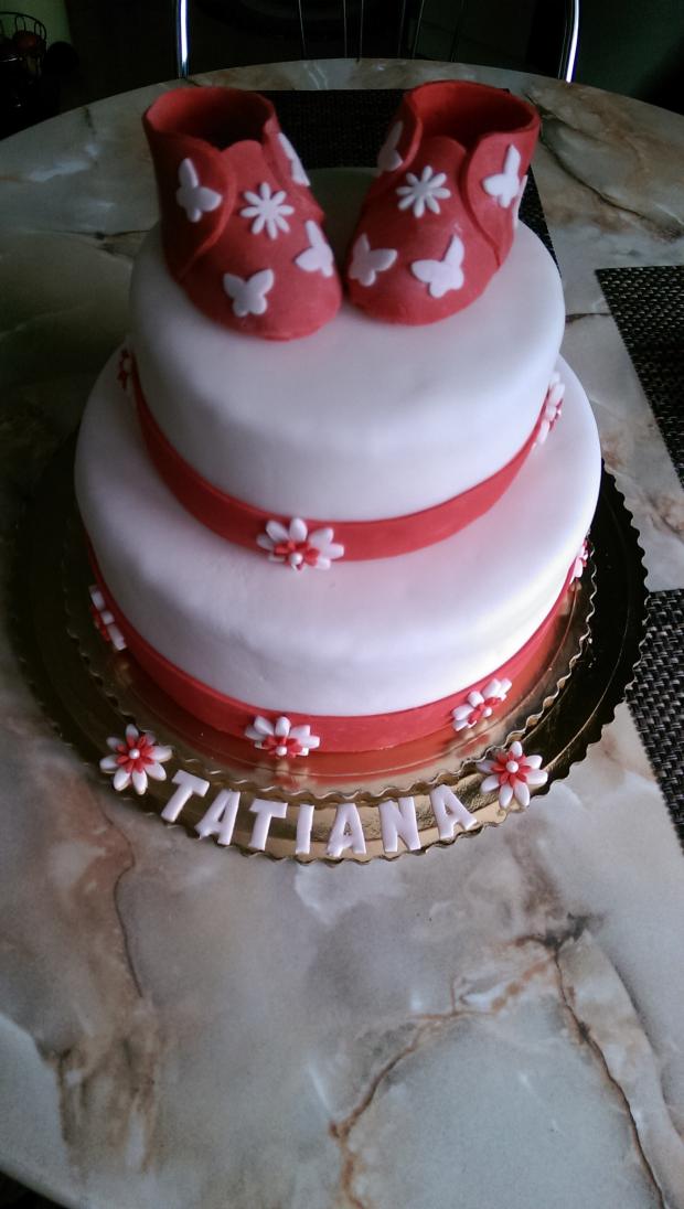 punčová na krstiny, torta, Torty na krstiny, Morwen Eledhwen, 1