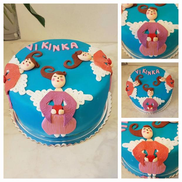 Anjeliky, torta, Torty pre dievčatá, veronika.golecka, 1