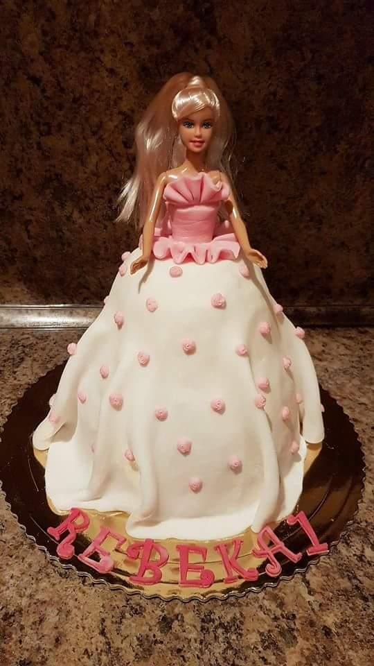 Barbie, torta, Torty pre dievčatá, Dadotorty, 1