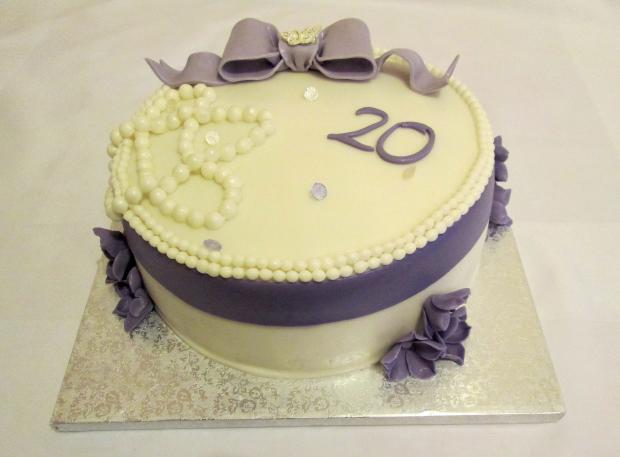 Sladké prekvapenie s diamantmi, torta, Narodeninové torty, AničkaL, 1
