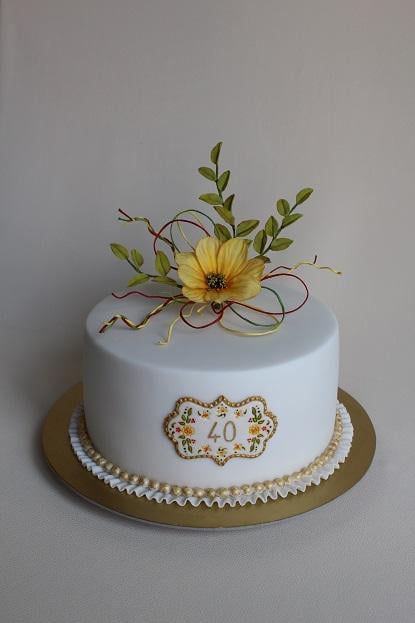 "40", torta, Narodeninové torty "40", torta, Narodeninové torty, Annka, 1