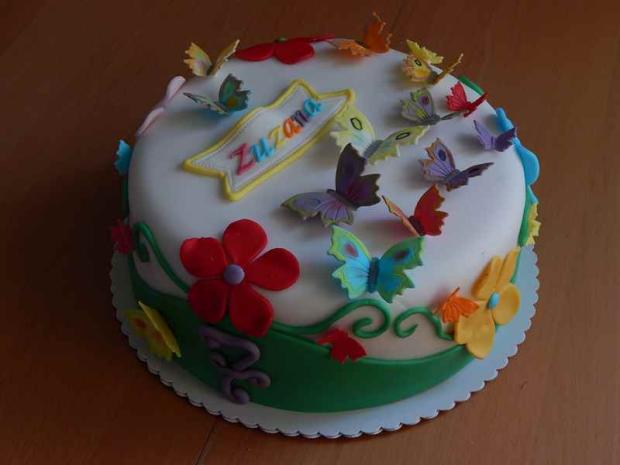 Motýliky, torta, Ostané torty pre deti, Lubka212, 1