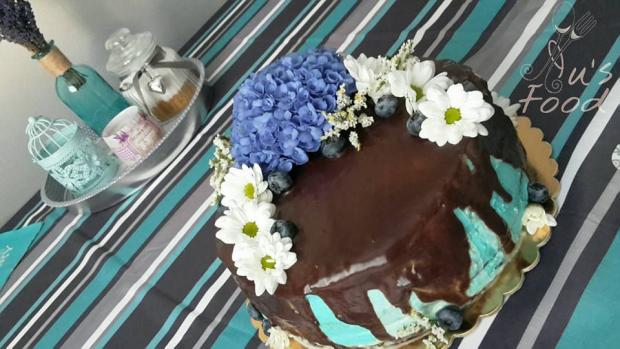 Torta s malinami, torta, Narodeninové torty, Luscakes, 1