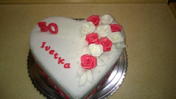 Srdiečko, torta, Narodeninové torty, Torty-sladké mámenie, 2