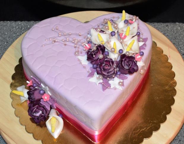 Srdiečko, torta, Narodeninové torty, johana864, 1