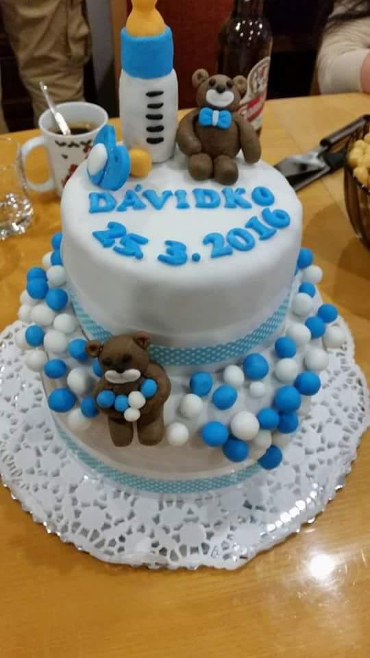 krstiny, torta, Torty na krstiny, Dadotorty, 1