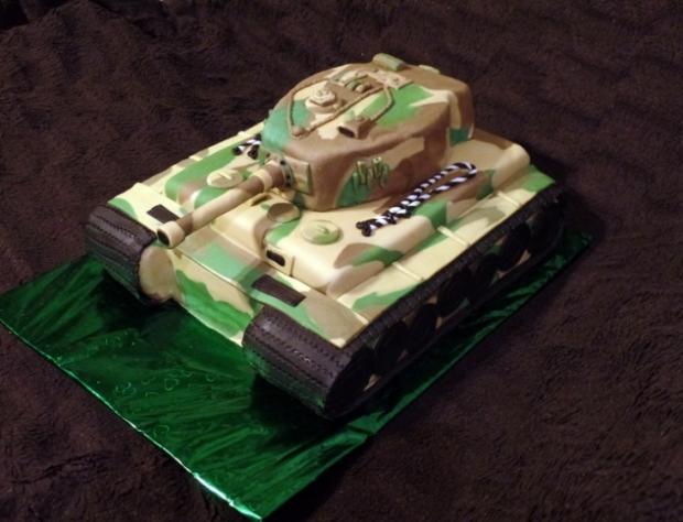 tank, torta, Narodeninové torty, Mirka02, 1