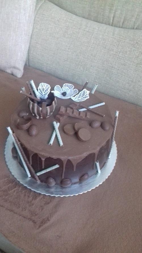 čoko-torta, torta, Narodeninové torty, anka999, 1