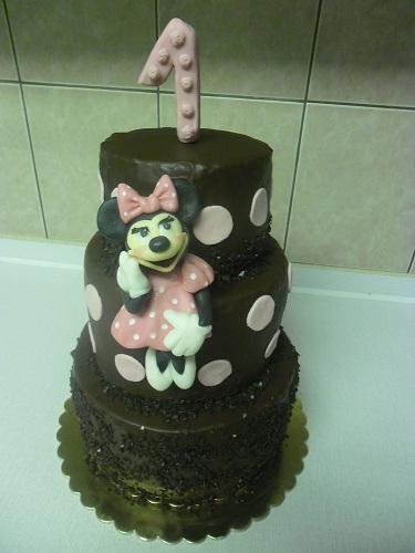 čokoládová s minie, torta, Čokoládové torty, Ivka29, 1