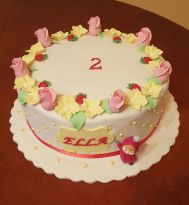 kvetinkova, torta, Narodeninové torty, MK martina, 1