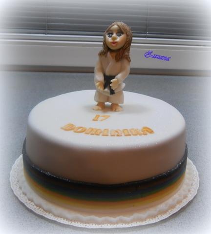 karate, torta, Narodeninové torty karate, torta, Narodeninové torty, zana, 1