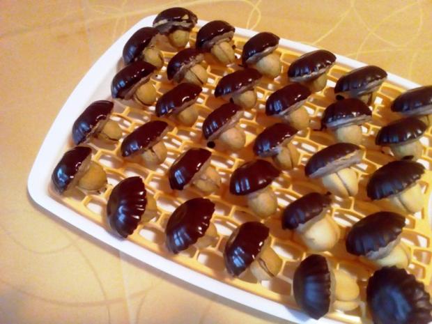 Škoricové hríbiky s mocca krémom, torta, Zákusky, Lubica67, 1