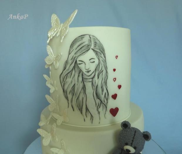 Krásnych "17násť", torta, Narodeninové torty, AnkaP, 2