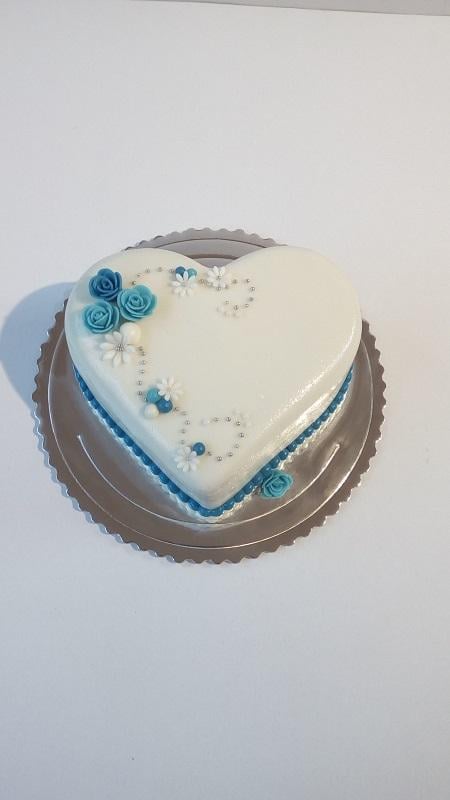 srdiečko, torta, Narodeninové torty, rozlozna, 1