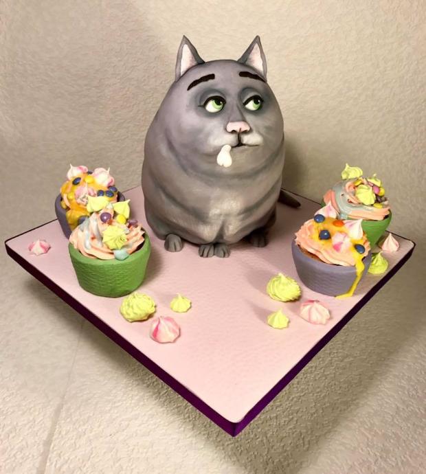 Tajný život mazlíčků Koule, torta, Torty so zvieratkami Tajný život mazlíčků Koule, torta, Torty so zvieratkami, ajsanek, 1