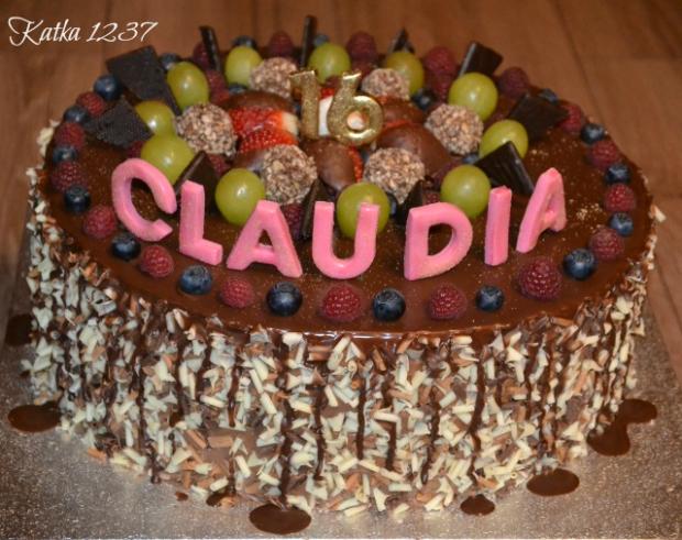 čokoládová k 16tke, torta, Čokoládové torty, katka1237, 1
