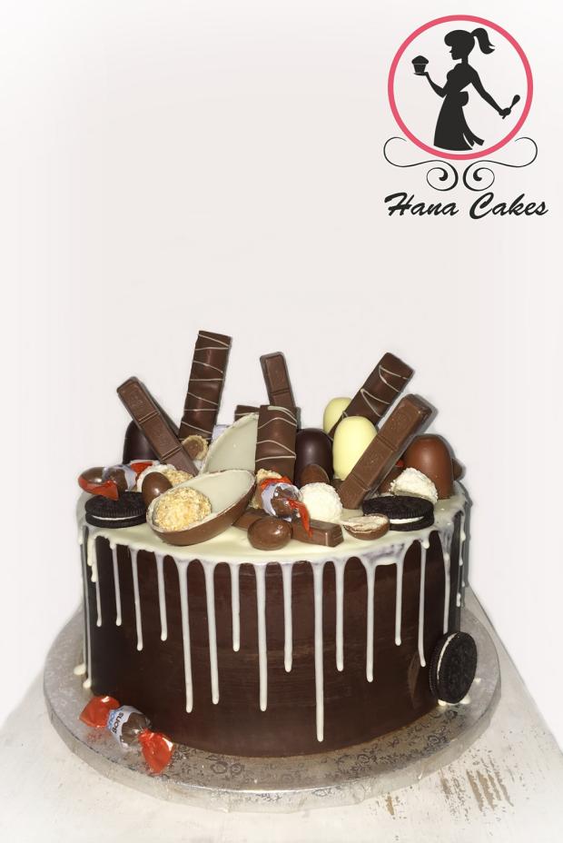 Čoko bomba, torta, Čokoládové torty, HanaCakes, 1