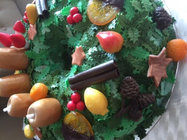 Môj adventný veniec, torta, Vianočné torty, TinaHan, 1