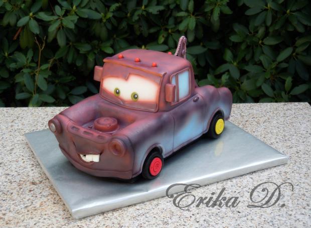 Burák, torta, Torty autíčka, vláčiky Burák, torta, Torty autíčka, vláčiky, Erika D., 1