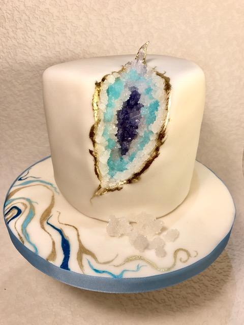 Geode cake, torta, Netradičné torty Geode cake, torta, Netradičné torty, ajsanek, 3