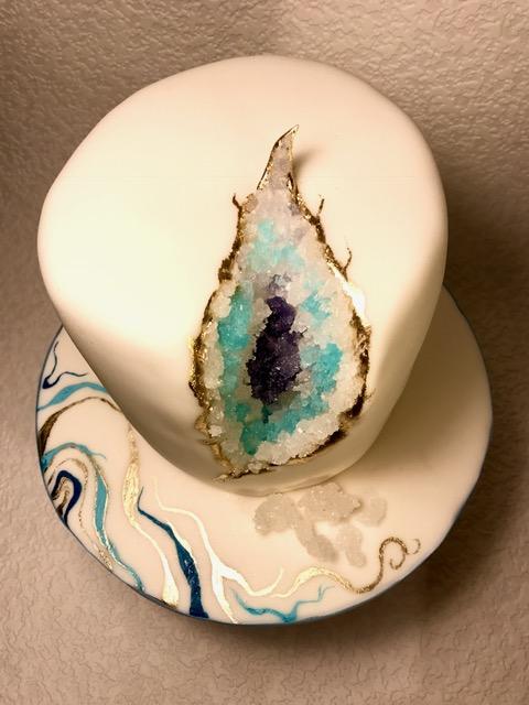 Geode cake, torta, Netradičné torty Geode cake, torta, Netradičné torty, ajsanek, 2