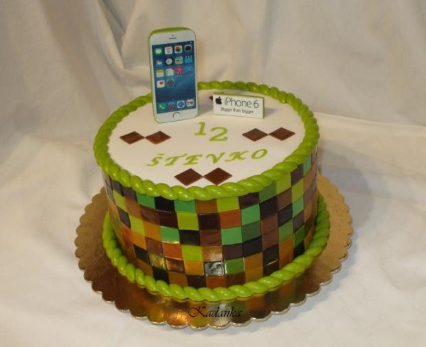Telefónik, torta, Ostané torty pre deti, Kadanka, 3